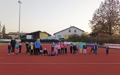 Lange Freiluftsaison für unsere jüngsten Nachwuchsathleten