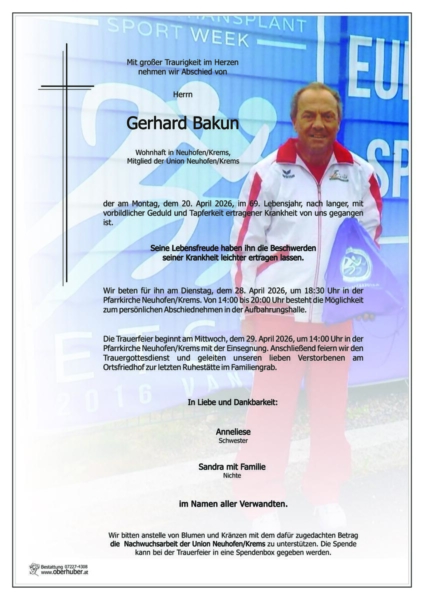 Gerhard Bakun